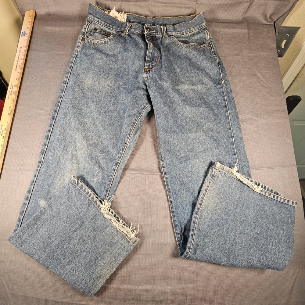 Company 81 Mens Greenwich Relaxed Bootcut Jeans Medium Wash Blue W34 L32